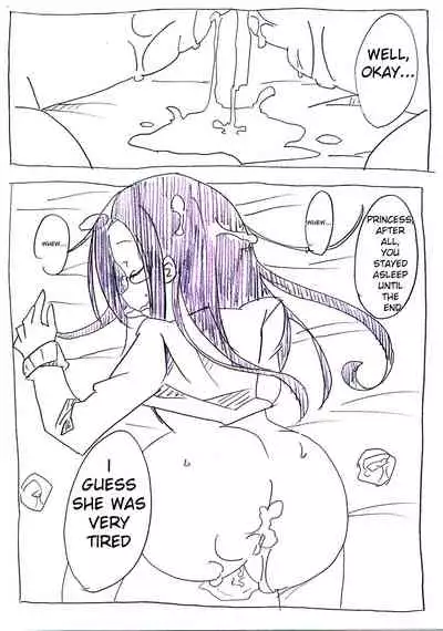 The princess is fucked in her sleep by an entourage of geeks