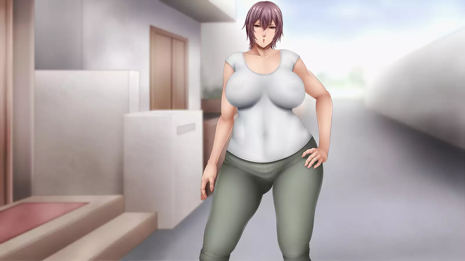 mama to sono osananajimi no ojisanto no ana kurabe