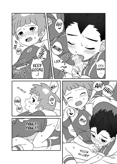 [Raje (Hirano Kei)] Pero Tora! (Inazuma Eleven) [Digital] [English] [Hikaru Scans]