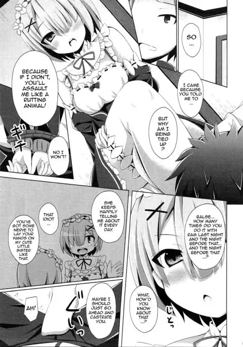 "A Subaru-kun Ecchi Shimasu?" "Chotto Barusu Nani Jiro Jiro Miten no yo" {doujin-moe.us}