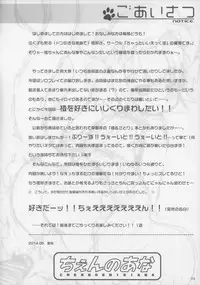 (Reitaisai 11) [Cat Expert (Nekousa)] Chen no Ana (Touhou Project)