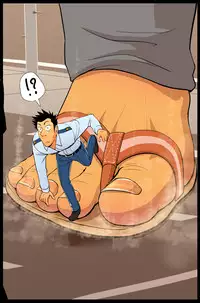 [Gakuranman/Chijimetaro] Giant Policeman - Free version (giant male comic)