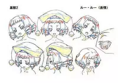 Kuroinu a1c Sketches Covers and Media