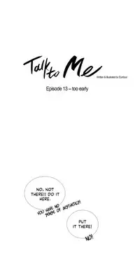 [Silverstar] Talk To Me Ch.1-27 (English) (Ongoing)