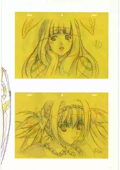 Queen's Blade Gyokuza o Tsugumono Ending Gengashuu