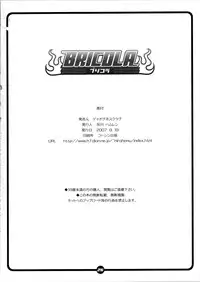 (C72) [Diogenes Club (Haikawa Hemlen)] BRICOLA (Bleach) [English] [Doujin-Moe.us]