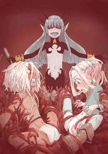 Daraku no Majo ~Shounen Yuusha to Tsurupeta Elf wa Ika ni Shite Majo ni Yabureta ka