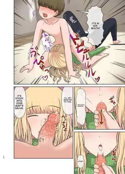 Kinpatsu Oba-san no Suiminkan | My blonde aunt. Sleep rape