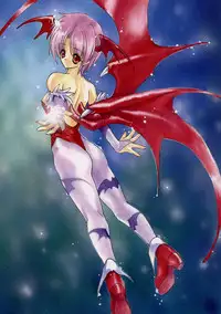 [Hanzai Tengoku (Hasei Agana)] Shinshoku (Darkstalkers)