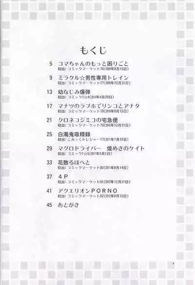 Kensou Ogawa Omake Manga Collection