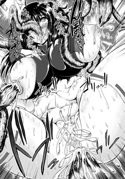 2D Comic Magazine Shokushu Kantsuu ni Mimodaeru Heroine-tachi Vol. 2