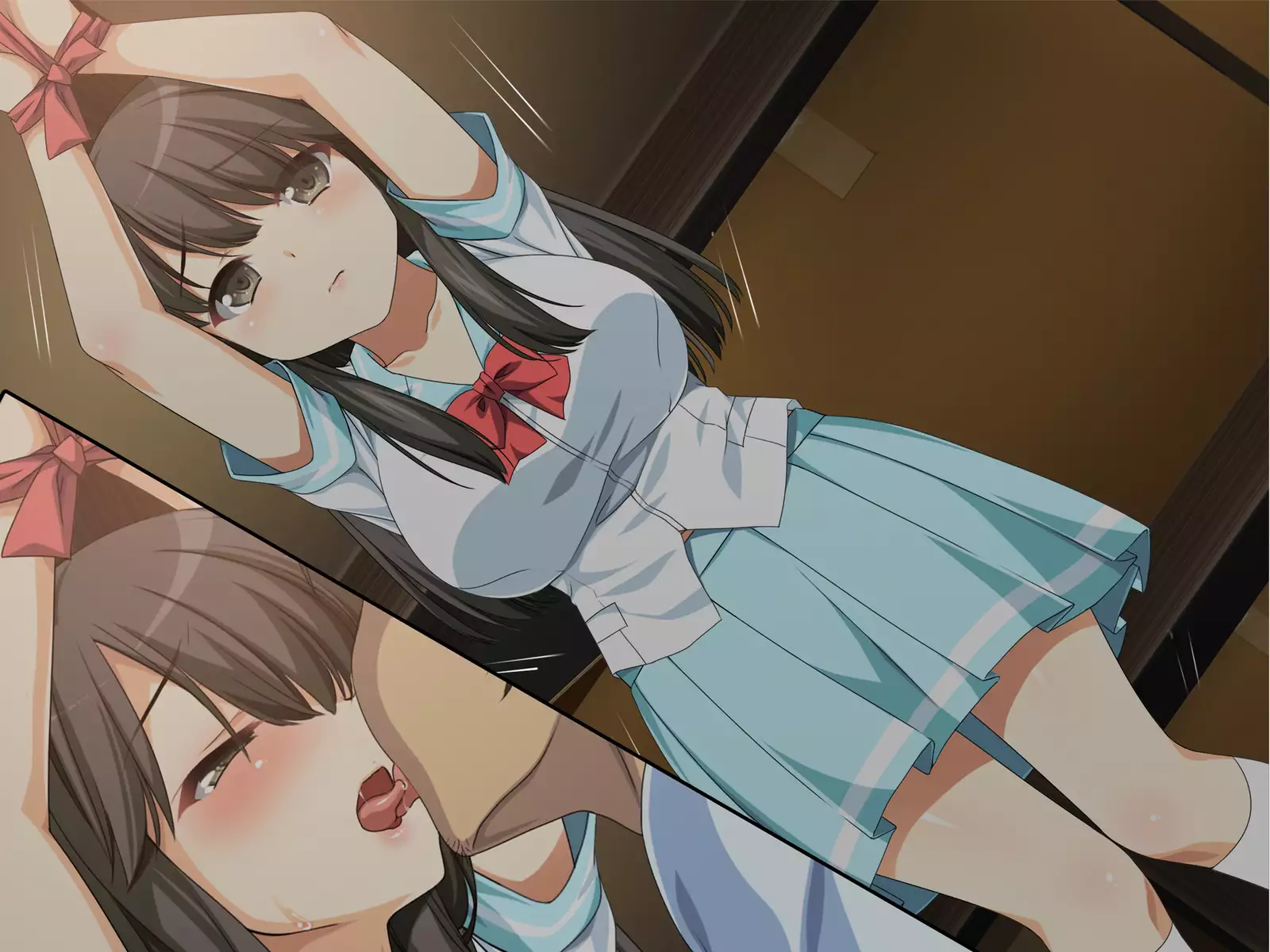 Flesh Holes That Can't Resist ~Schoolgirls Bound At Night~