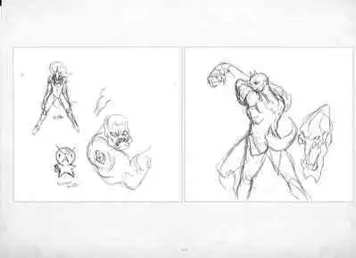 ALICESOFT ORION SCRIBBLES with CROQUIS ULTIMATE EDITION VOL.2 織音計画特別版 ラフ画集