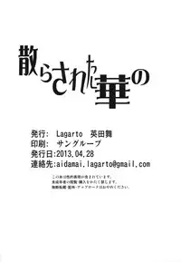 (COMIC1☆7) [Lagarto (Aida Mai)] Chirasareta Hana no (Dragon Quest V)