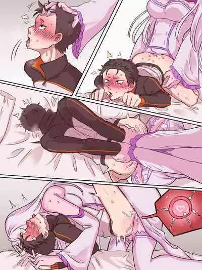 [朝昼晩] Emilia x Subaru