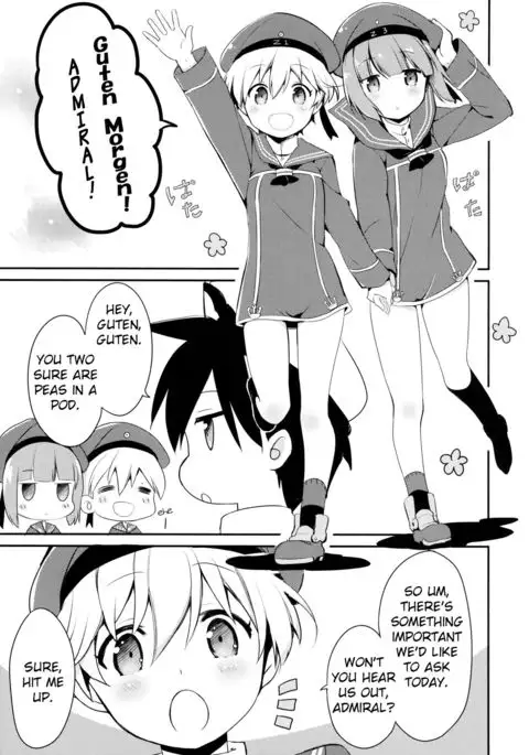 Teitoku! Bokutachi To Nakayoku Shiyou Yo! | Admiral! Let's "Get Along"!