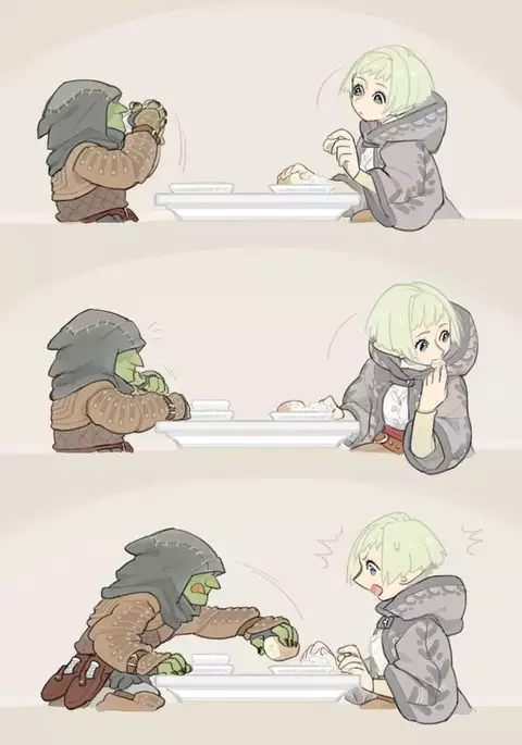 Futanari Elf x Hagure Goblin