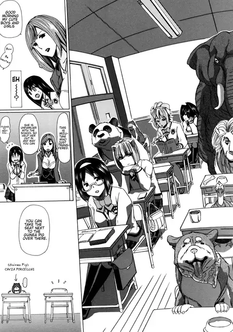 Juukan Kyoushitsu - Bestiality Classroom Ch. 1-5