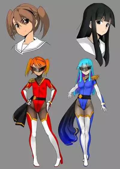 炎氷双騎ツイン・キュアリー 百合ヒロインは男のチンポに敗北する 前編