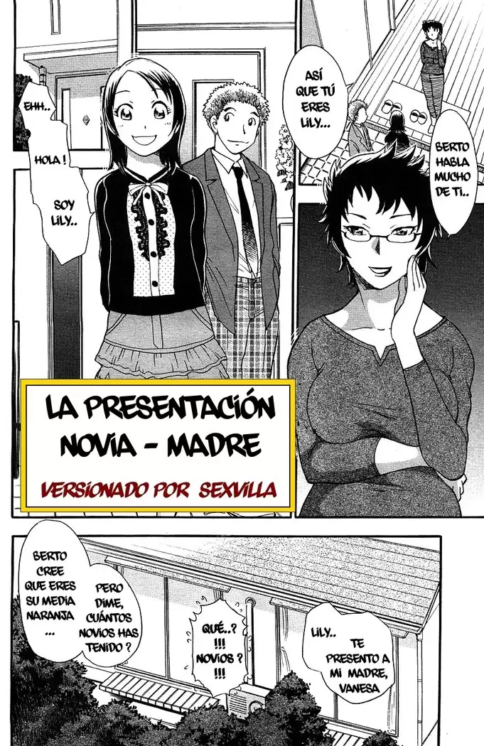 PRENSENTACIÓN NOVIA-MADRE
