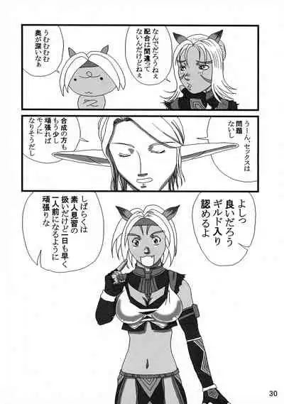 [Tsuya Yakaku No Ichidan (Shiranui Mokeiten)] Adeyaka Guild (Final Fantasy 11)