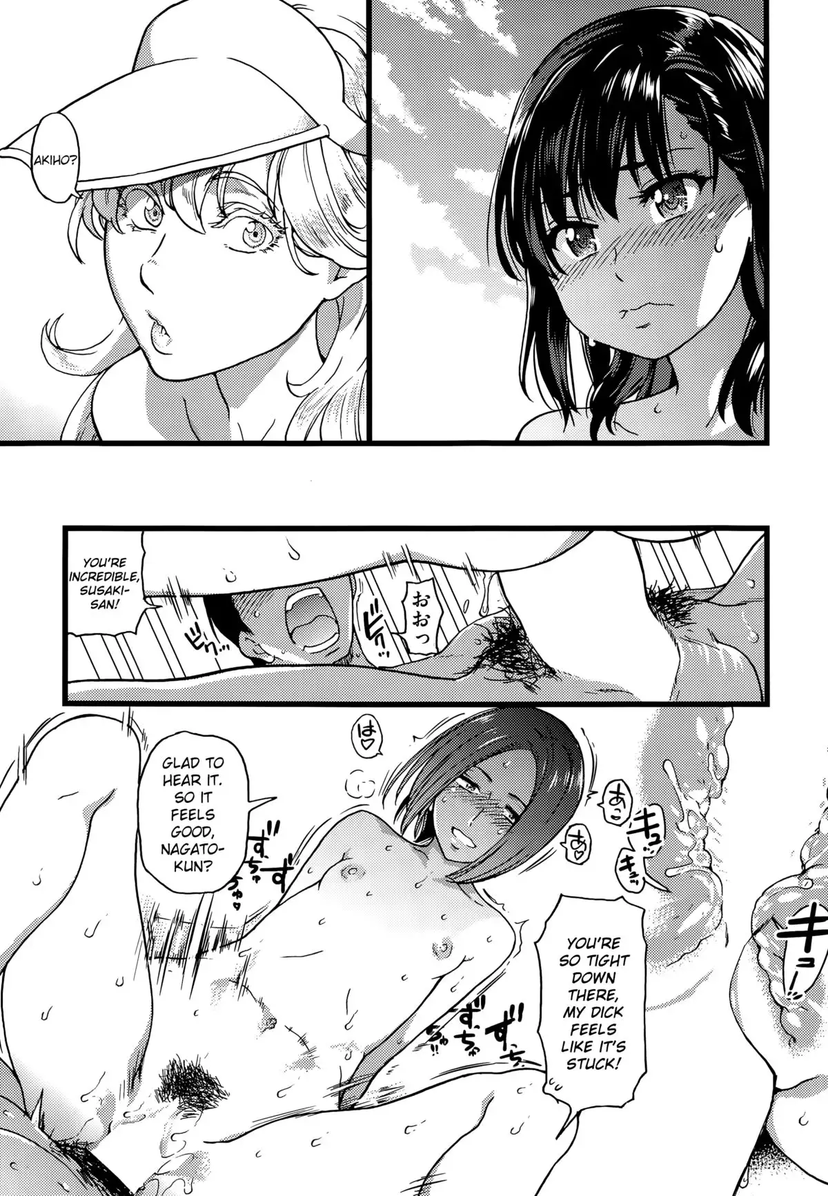 Nudist Beach ni Syuugaku Ryokoude!! Ch. 1-9