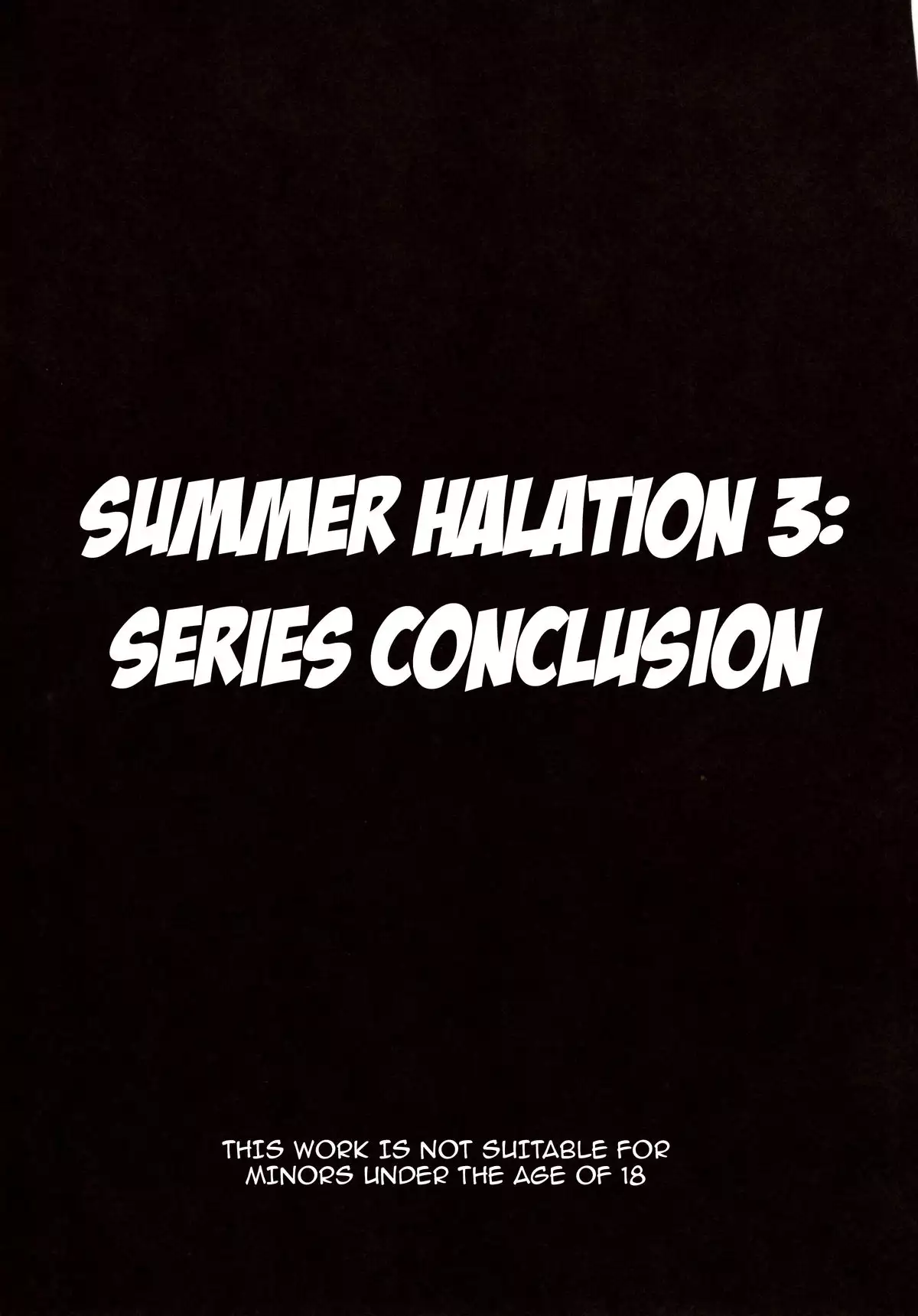 Summer Halation 3 Kanketsuhen | Summer Halation 3 Final Chapter {doujin-moe.us}