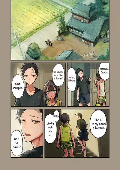 Natsuyasumi! Osananajimi to Asedaku Sex - Sweaty sex with a childhood friend