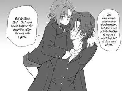 Seitenkango, Shinyuu to | After I got genderbend, my friend and I...