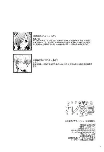 Jimi Zokusei Dohentai Kanojo Seifuku Rakuen 34