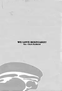 (C86) [Takeo Company (Sakura)] WE LOVE BEEFCAKE!! file:CHRIS REDFIELD (Resident Evil)
