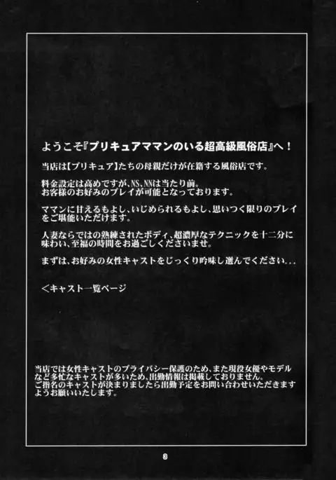 Mess Zylinder 11 PreCure Maman no Iru Chou Koukyuu Fuzokuten