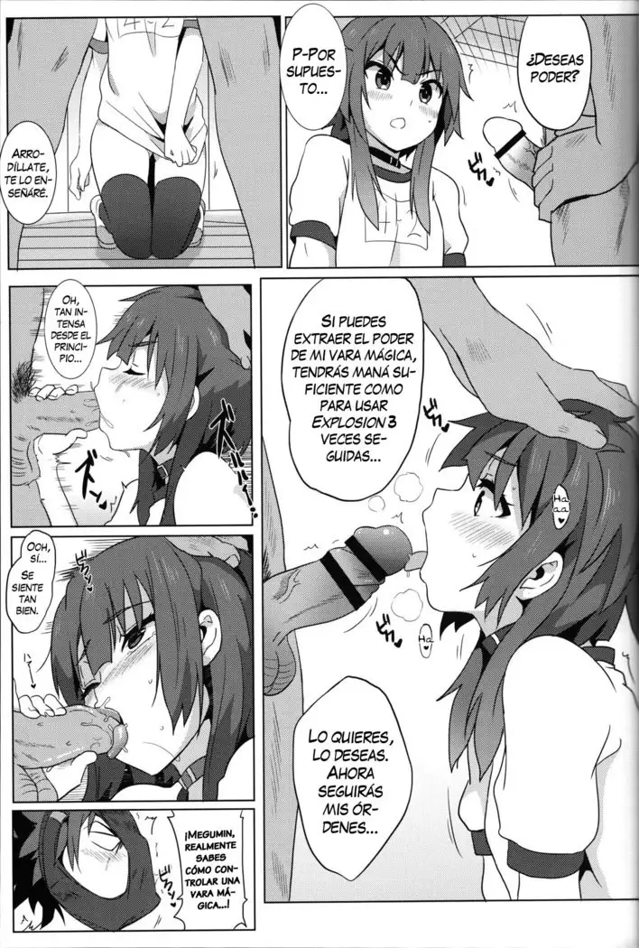 ¡Bendiciendo a Megumin con una Magnífica Explosión!