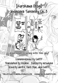 [Kurokawa Otogi] Fumajimeni Uraraka -Insincere Serenity- Ch. 1-5 [English] =TLL + CW=