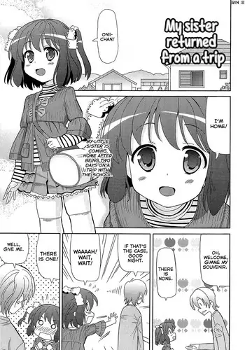 [Homing] Shuugaku ryokou kara kaettekita imouto | My sister returned from a trip (Chou love love Imouto ch.5) [English] [Rin]