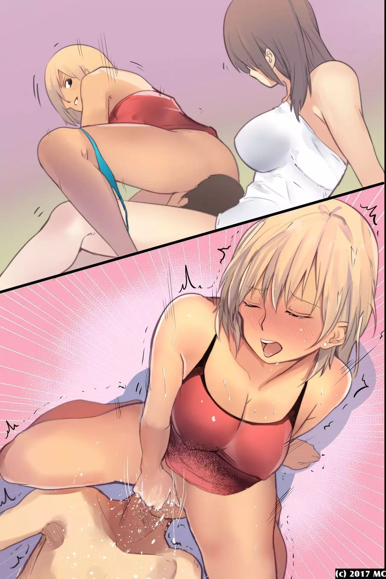 Isourousaki no Sanshimai no Yowami wo Nigitte Iinarisefre ni Shiyoutoshita Kekka