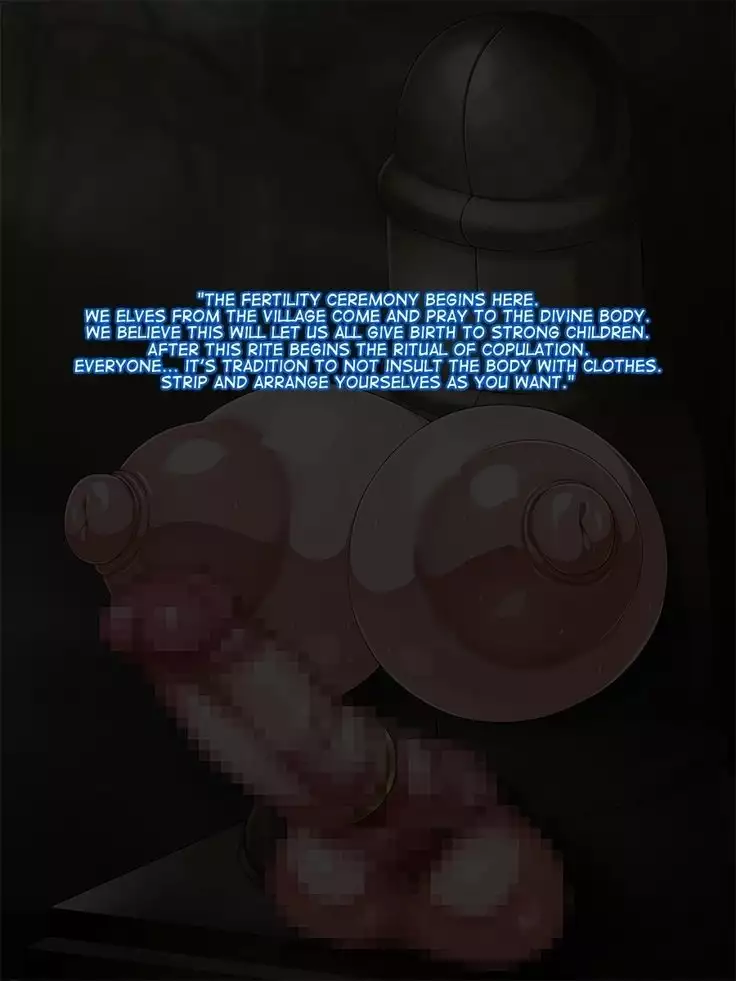 Hannei no Gishiki Kairaku Kyouran Futanari Elf