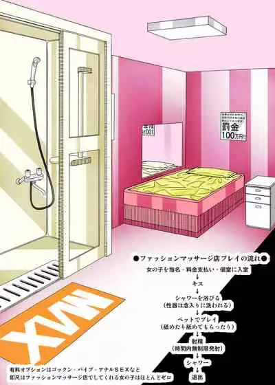 Fuuzokujou no Mari-chan ni Jibun no Chinkasu o Namete moraou