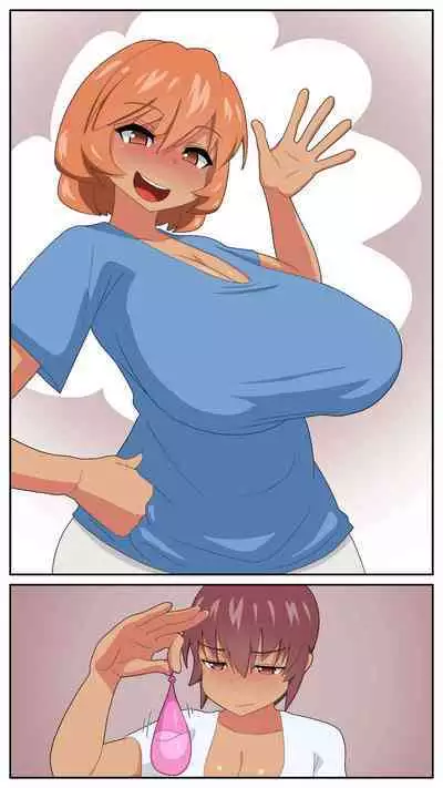 Futanari Gibo to Musuko no Yome, Hameru. 3