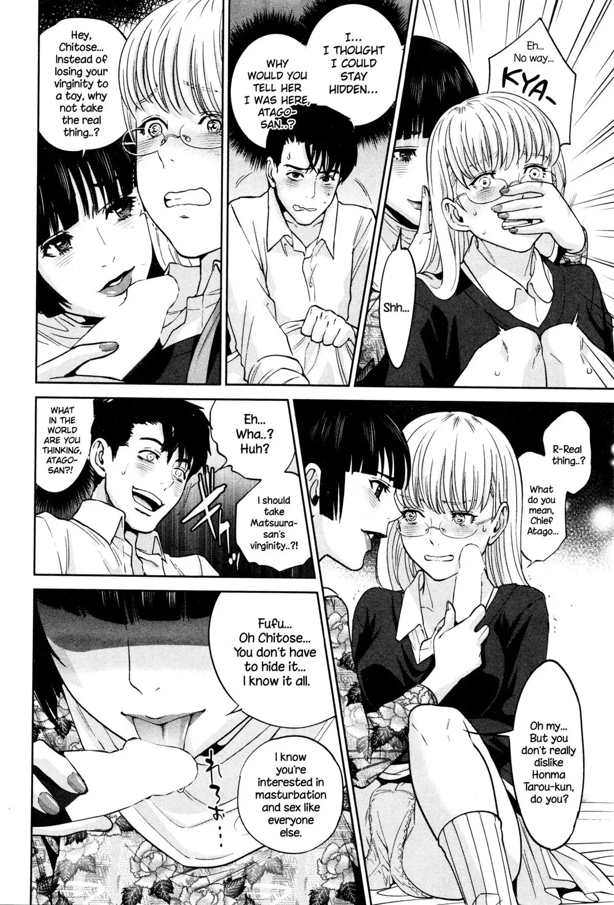 Office Love Scramble Ch. 1-4 {NecroManCr}