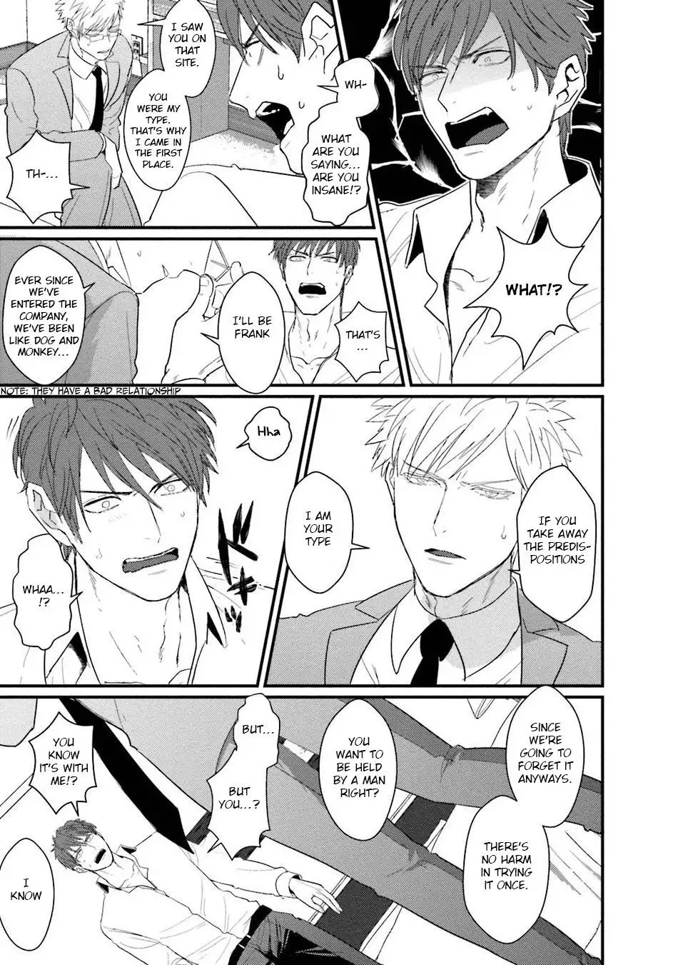 Mukatsuku Douryou to Sex Friend ni Narimashita Ch. 1