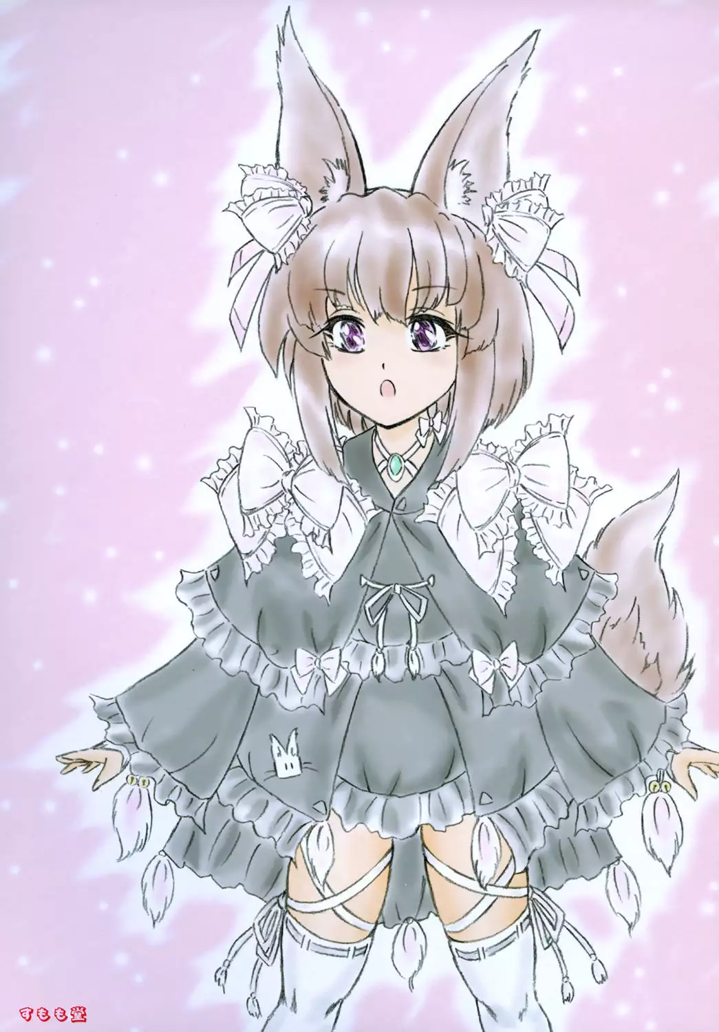 見せ物小屋の少女