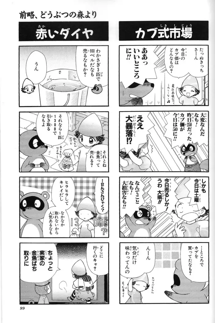 Doubutsu no Mori+ 4koma Gag Battle 1