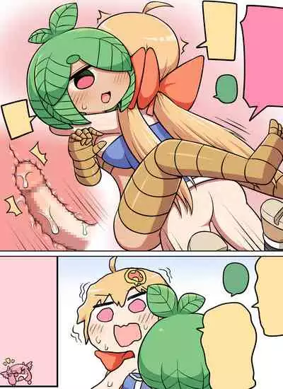 Kinoko tabetara nanka haeta!