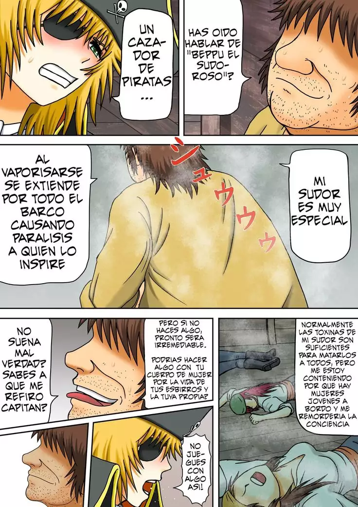 Prisoner pirate woman