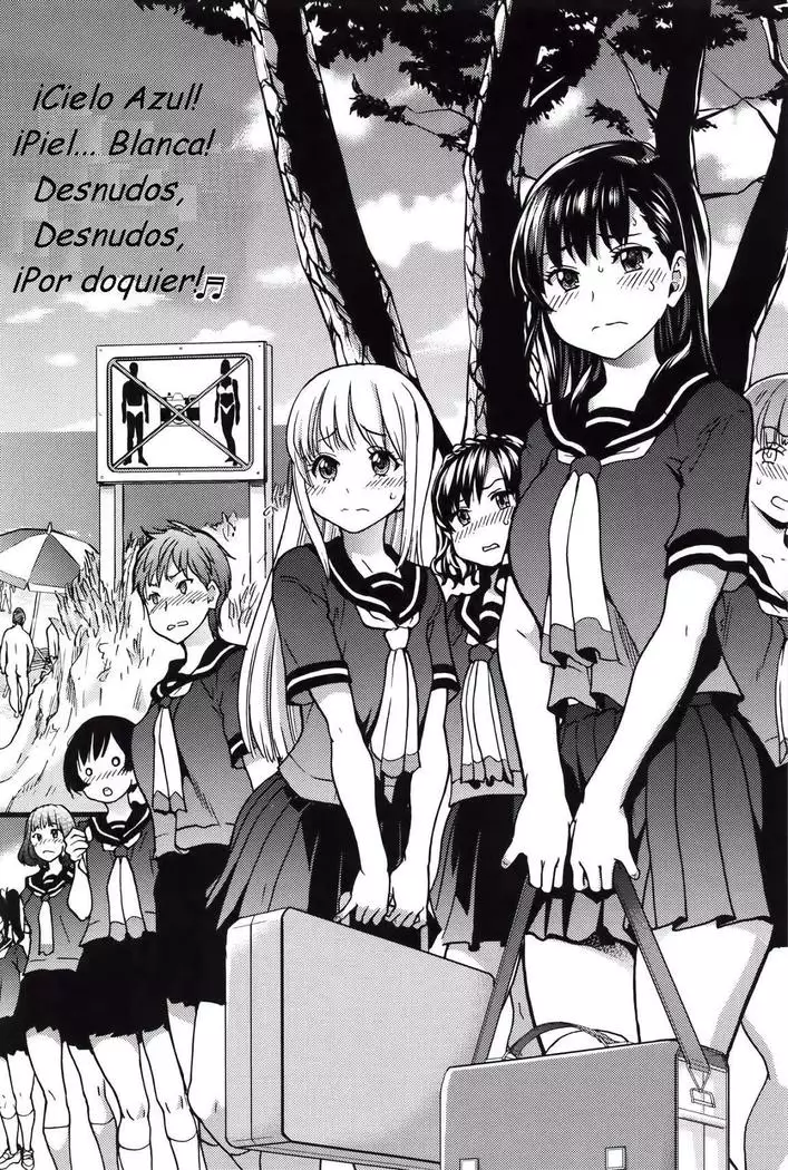 Nudist Beach ni Syuugaku Ryokoude!! - In school trip to the nudist beach!! | ¡Viaje de estudios a la playa nudista!