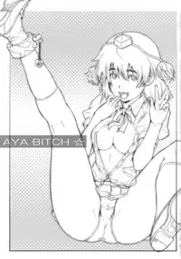 (C80) [Egao de Bouryoku (mogg)] Aya Bitch☆ (Touhou Project)