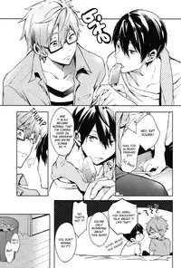 (Renai Jiyuugata!entry6) [American ☆ Rock (Kotarou)] DeNmA! (Free!) [English] [ebil_trio]