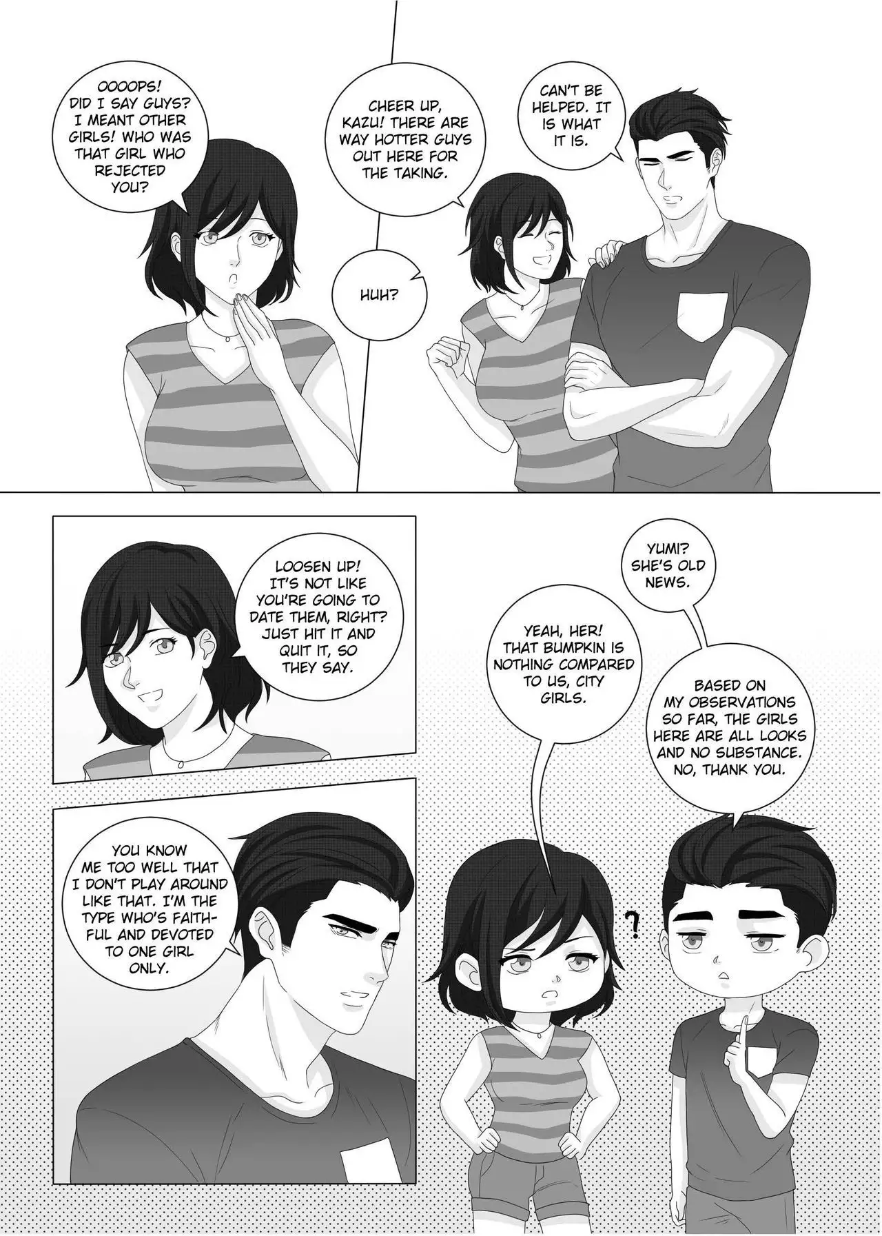 Fujoshi Trapped in a Seme's Perfect Body 3, 4