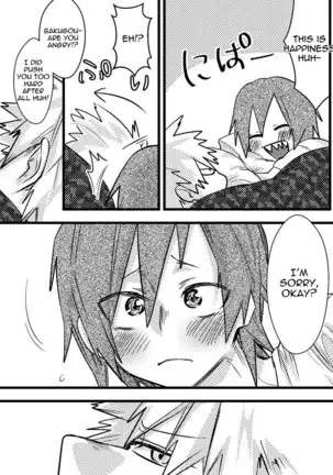 Kirishima Eijiro-kun Otanjoubi Omedetou Manga desu